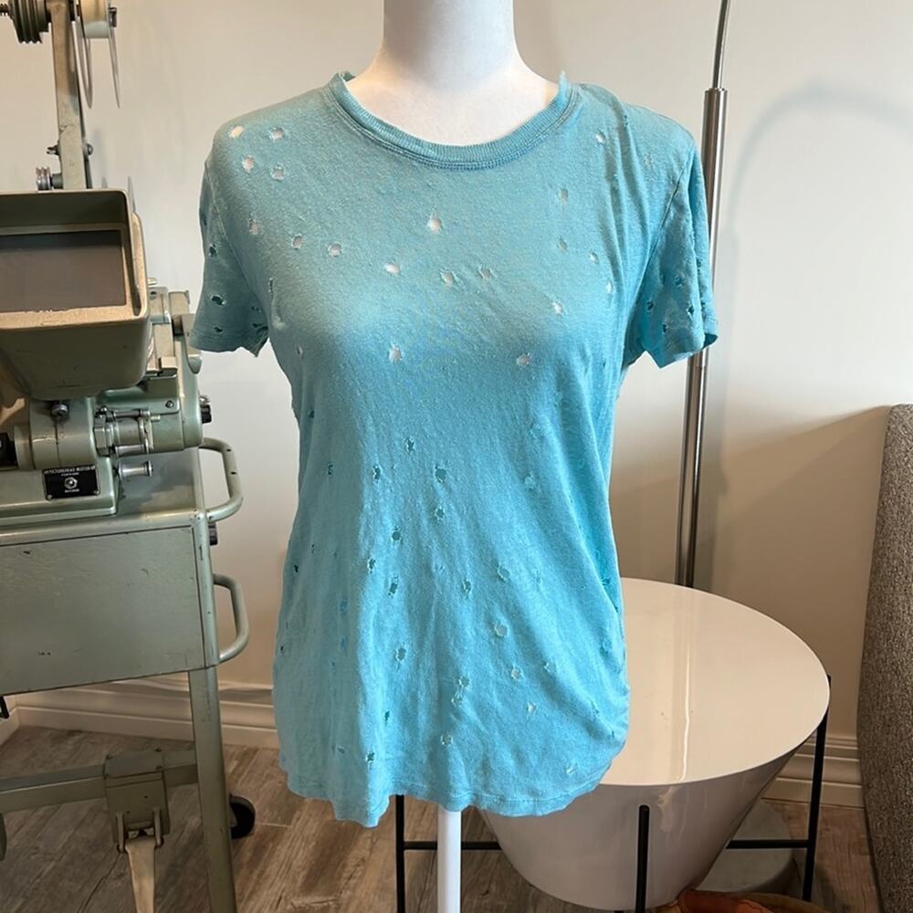 Iro Blue T-Shirt -‎ Size XS
